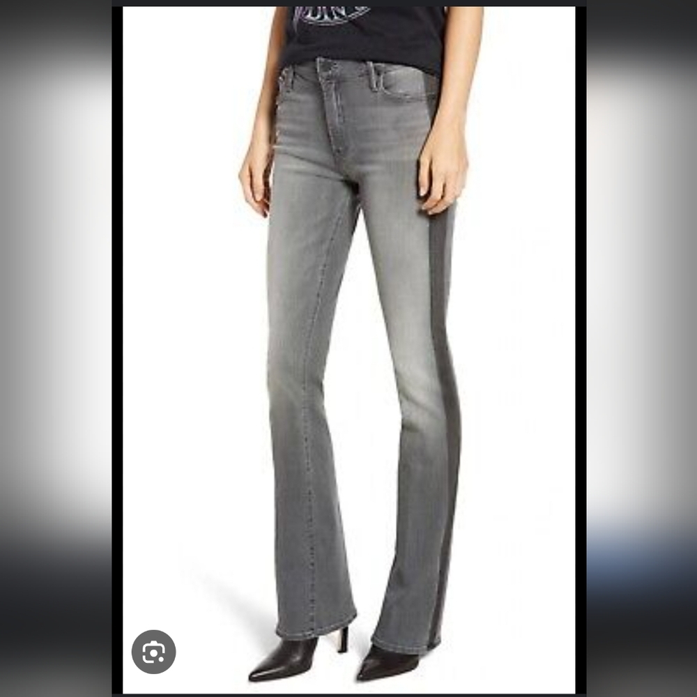 MOTHER The Insider Supermoon Stripe Jeans
